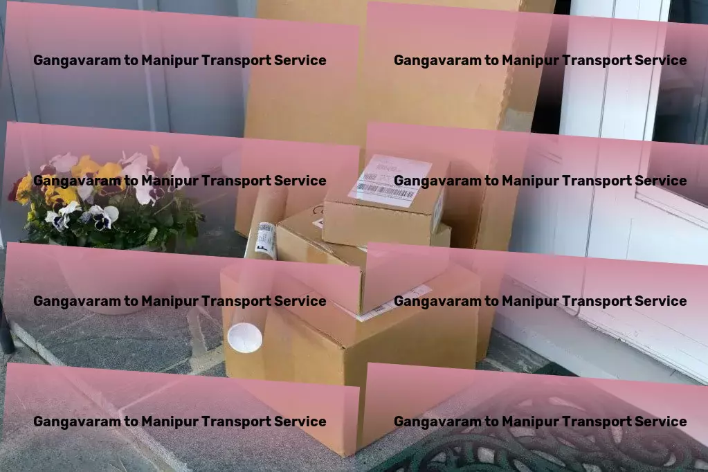 Gangavaram to Manipur Bike Transport And Scooty Courier Exceptional service for your every transport need in India! - Advanced goods solutions