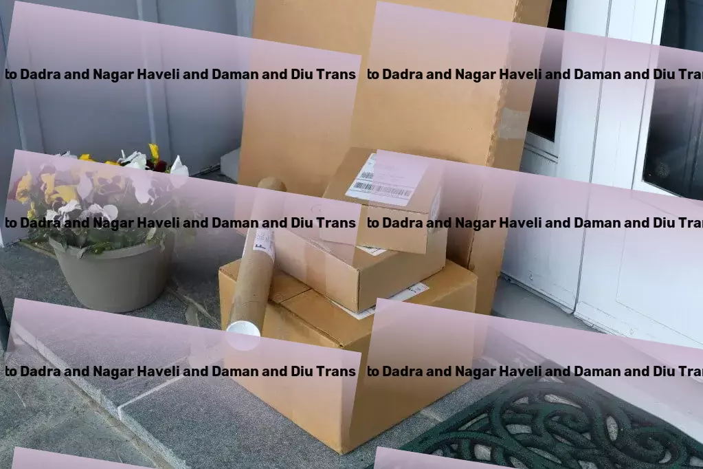 Ganguvada to Dadra And Nagar Haveli And Daman And Diu Courier And Parcel Leap into the future of goods transportation across India! - Heavy goods movers