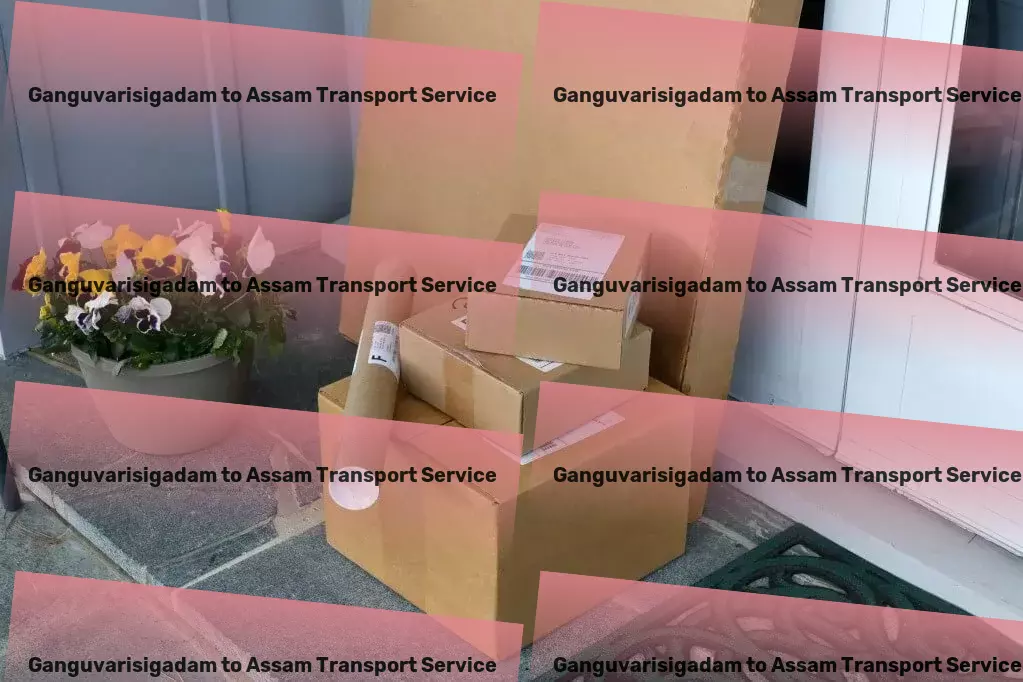 Ganguvarisigadam to Assam Packers And Movers Express parcel shipment services