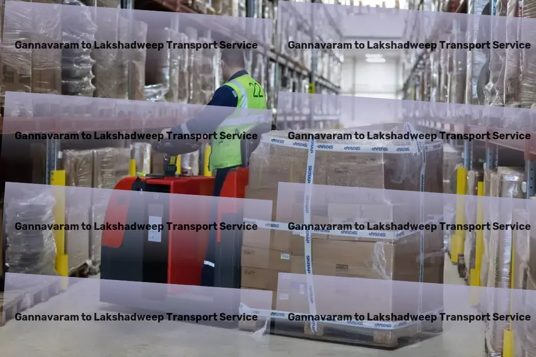 Gannavaram to Lakshadweep Luggage Courier Fast cargo delivery