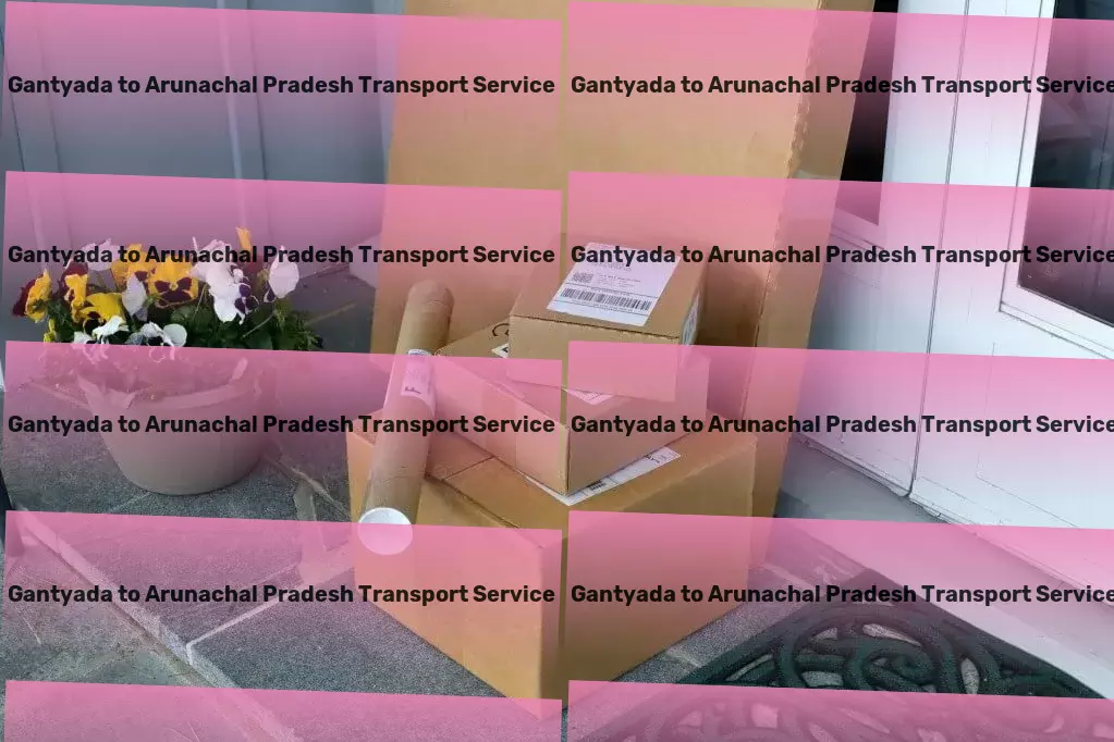 Gantyada to Arunachal Pradesh Part Load Transport Multi-city shipping solutions